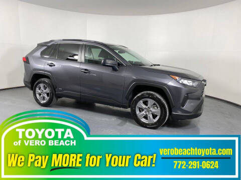2022 Toyota RAV4 Hybrid for sale at PHIL SMITH AUTOMOTIVE GROUP - Toyota Kia of Vero Beach in Vero Beach FL
