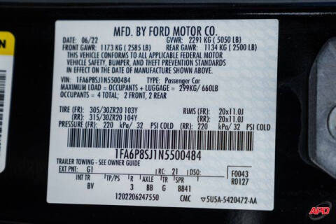 2022 Ford Mustang Shelby GT500