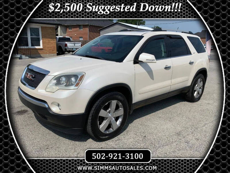 2011 GMC Acadia SLT-1