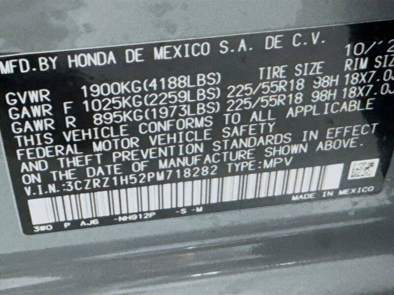 2023 Honda HR-V Sport