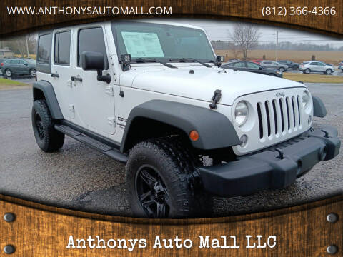 2014 Jeep Wrangler Unlimited for sale at Anthonys Auto Mall LLC in New Salisbury IN