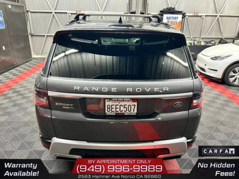 2018 Land Rover Range Rover Sport HSE