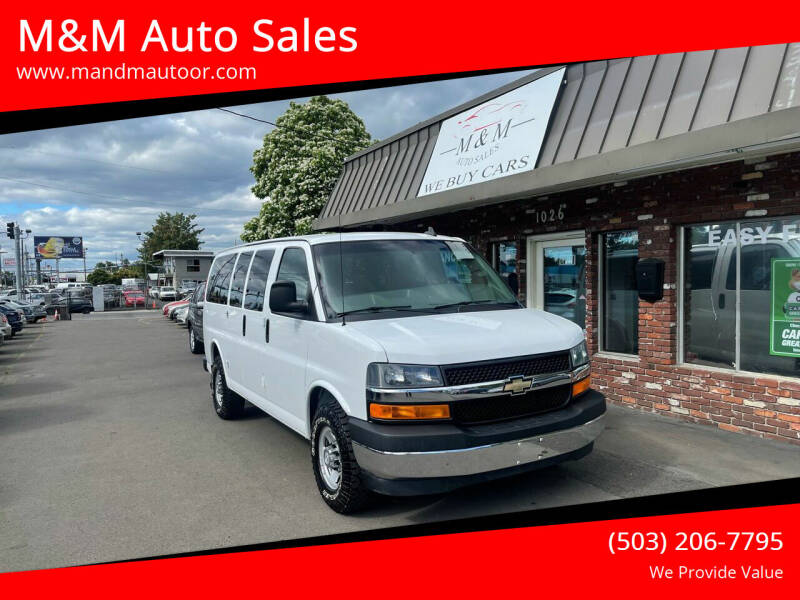 2017 Chevrolet Express Passenger for sale at M&M Auto Sales in Portland OR