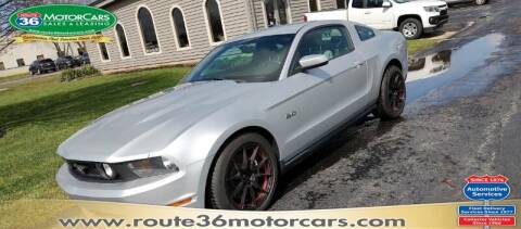 2012 Ford Mustang for sale at ROUTE 36 MOTORCARS in Dublin OH