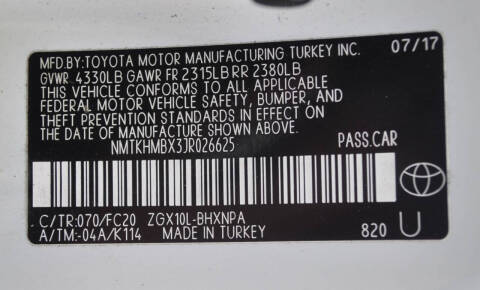 2018 Toyota C-HR XLE