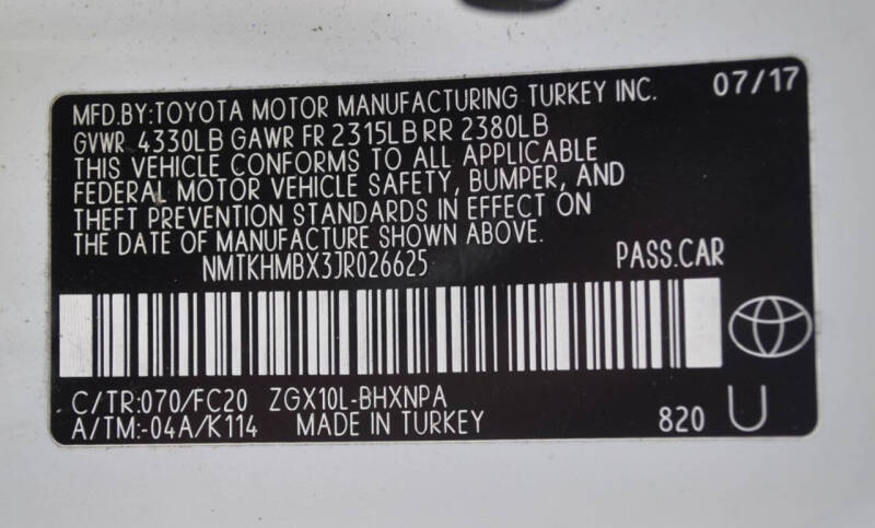 2018 Toyota C-HR XLE