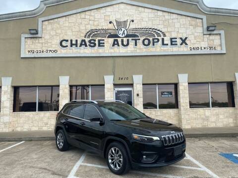 2021 Jeep Cherokee for sale at CHASE AUTOPLEX in Lancaster TX