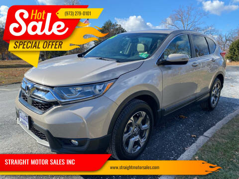 2018 Honda CR-V for sale at STRAIGHT MOTOR SALES INC in Paterson NJ