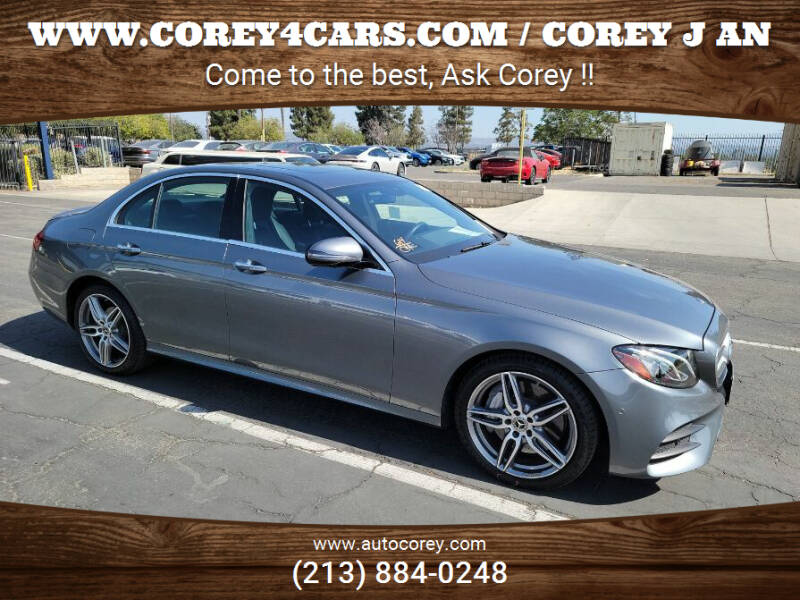 2019 Mercedes-Benz E-Class for sale at WWW.COREY4CARS.COM / COREY J AN in Los Angeles CA