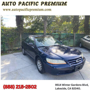 2002 Honda Accord Value Package