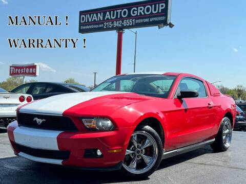 2010 Ford Mustang for sale at Divan Auto Group in Feasterville Trevose PA