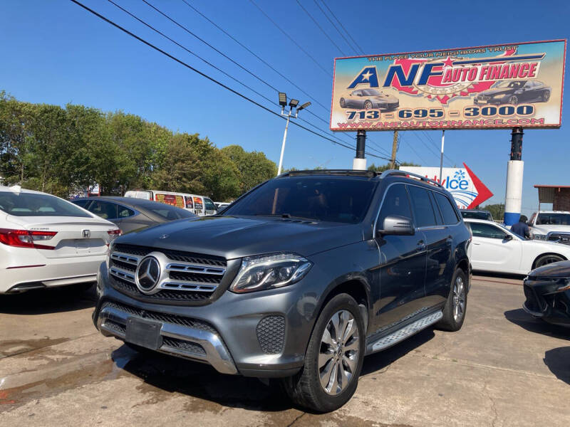 2018 Mercedes-Benz GLS for sale at ANF AUTO FINANCE in Houston TX