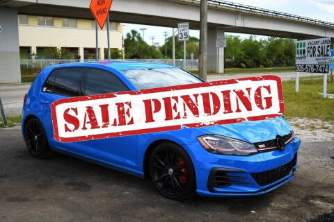 2019 Volkswagen Golf GTI for sale at STS Automotive - MIAMI in Miami FL