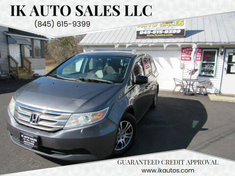 2013 Honda Odyssey for sale at IK AUTO SALES LLC in Goshen NY