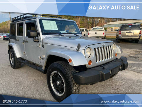2007 Jeep Wrangler Unlimited for sale at Galaxy Auto Sale in Fuquay Varina NC