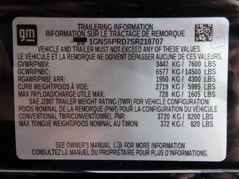 2025 Chevrolet Tahoe Z71