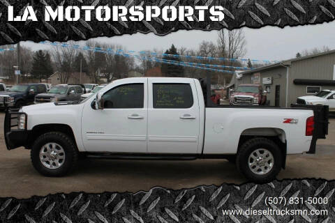2012 Chevrolet Silverado 2500HD for sale at L.A. MOTORSPORTS in Windom MN