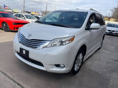 2011 Toyota Sienna for sale at Sam's Auto Sales in Houston TX