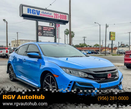 2021 Honda Civic for sale at RGV AutoHub in Harlingen TX