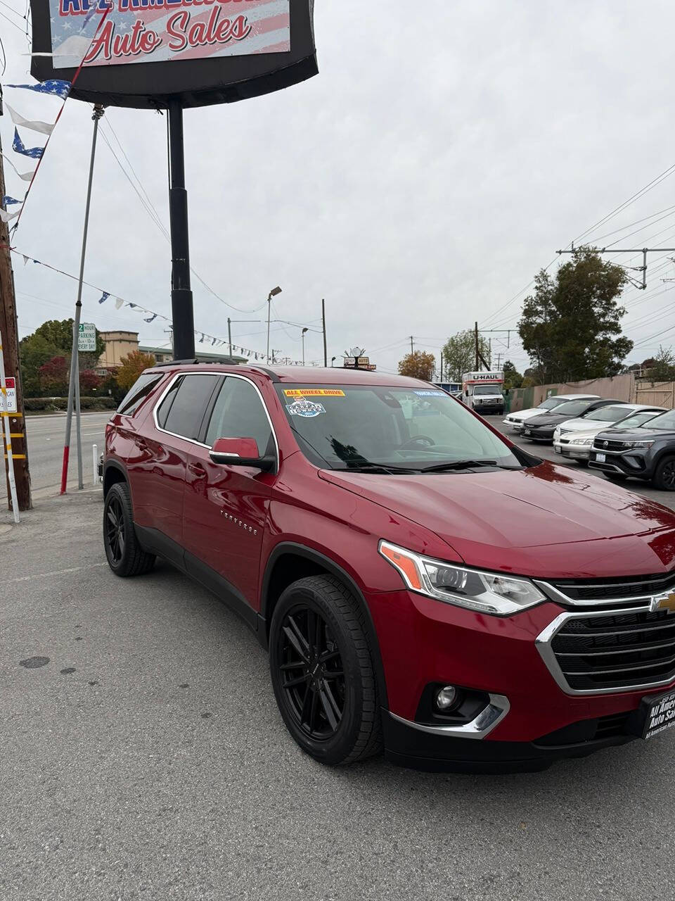 2021 Chevrolet Traverse for sale at ALL AMERICAN AUTO SALES in San Mateo, CA