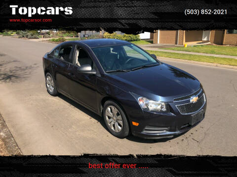 2014 Chevrolet Cruze for sale at Topcars in Wilsonville OR