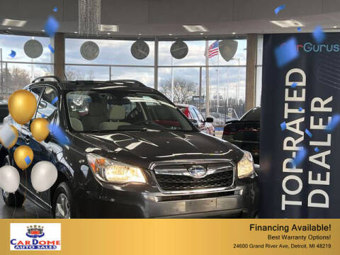 2015 Subaru Forester for sale at CarDome in Detroit MI