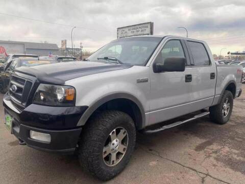 2004 Ford F-150 for sale at GO GREEN MOTORS in Lakewood CO