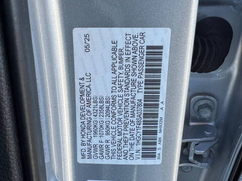 2025 Honda Accord SE