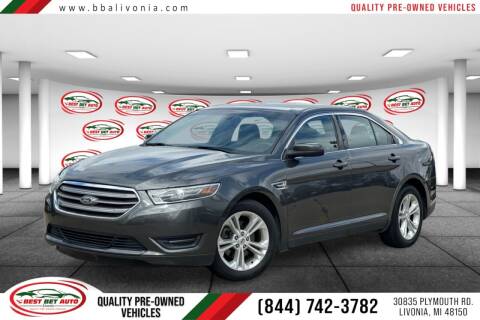 2017 Ford Taurus for sale at Best Bet Auto in Livonia MI