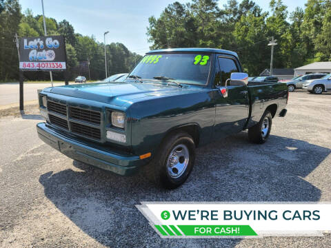 1993 Dodge RAM 150 for sale at Let's Go Auto in Florence SC