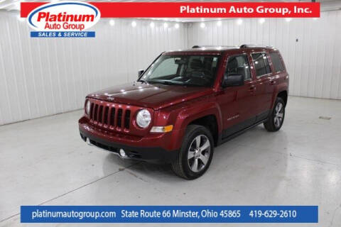 2016 Jeep Patriot for sale at Platinum Auto Group Inc. in Minster OH