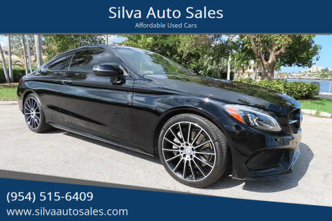 2018 Mercedes-Benz C-Class for sale at Silva Auto Sales in Pompano Beach FL