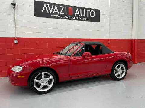 2002 Mazda MX-5 Miata for sale at AVAZI AUTO GROUP LLC in Gaithersburg MD
