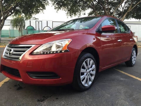 2014 Nissan Sentra for sale at MIAMI AUTO LIQUIDATORS in Miami FL