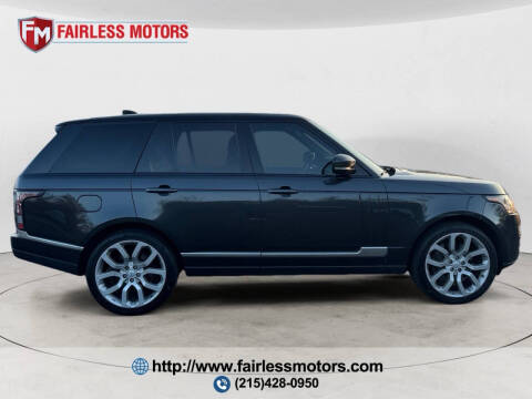 2017 Land Rover Range Rover Supercharged