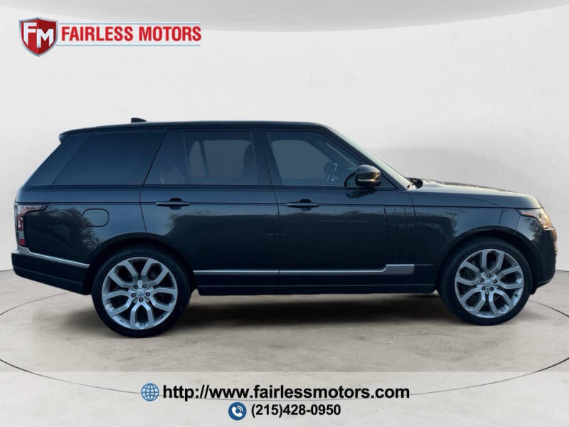 2017 Land Rover Range Rover Supercharged