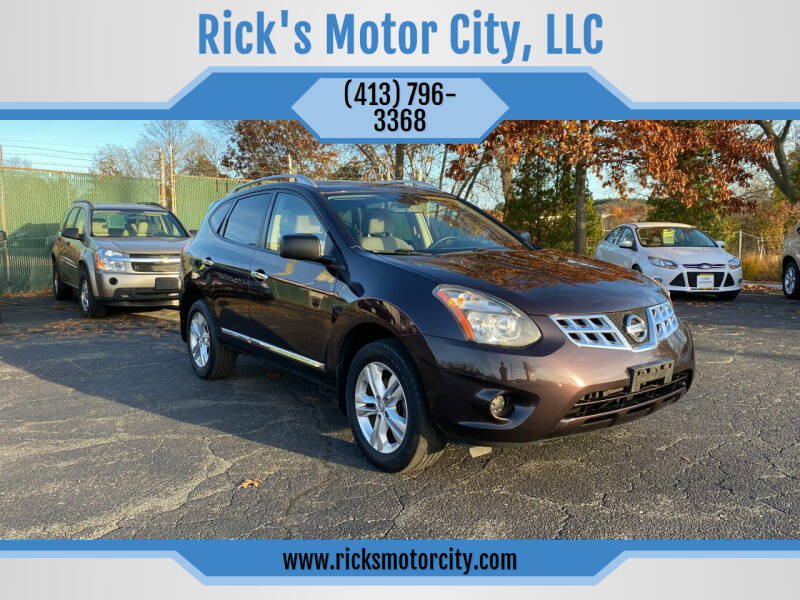2015 Nissan Rogue Select for sale at Rick's Motor City, LLC in Springfield MA