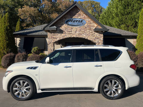 2014 Infiniti QX80 for sale at Hoyle Auto Sales in Taylorsville NC