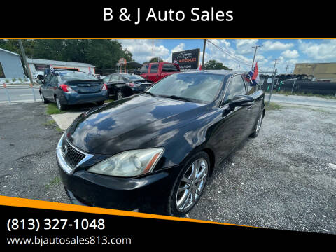 2010 Lexus IS 250 for sale at B & J Auto Sales in Tampa FL