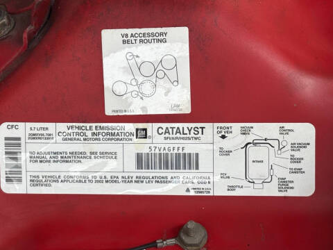 2002 Chevrolet Camaro Z28