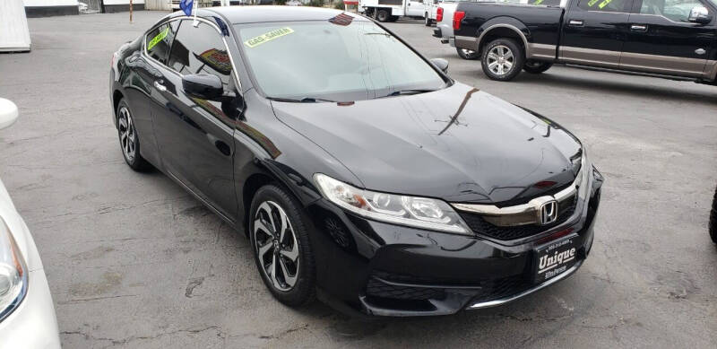 2017 Honda Accord for sale at Unique Auto Center in Oxnard CA