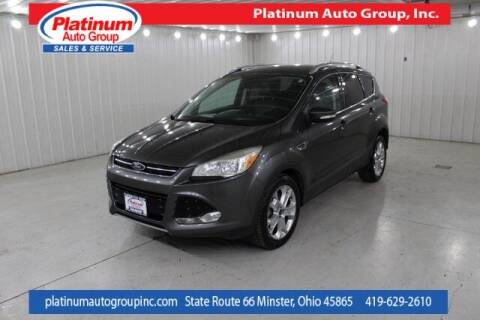 2015 Ford Escape for sale at Platinum Auto Group Inc. in Minster OH