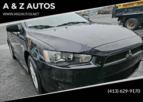 2011 Mitsubishi Lancer for sale at A & Z AUTOS in Westfield MA