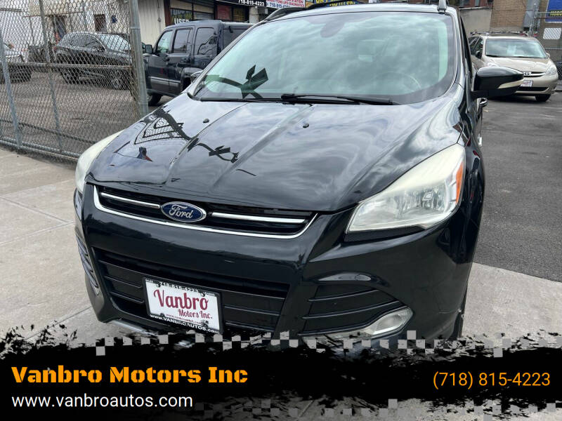 2013 Ford Escape for sale at Vanbro Motors Inc in Staten Island NY