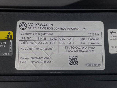 2022 Volkswagen Atlas SE