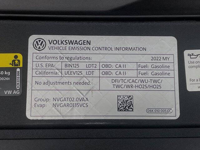 2022 Volkswagen Atlas SE