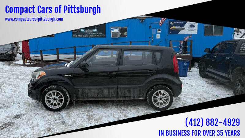 2012 Kia Soul for sale at Compact Cars of Pittsburgh in Pittsburgh PA