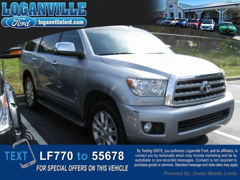 2016 Toyota Sequoia for sale at Loganville Ford in Loganville GA