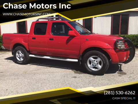2001 Nissan Frontier for sale at Chase Motors Inc in Stafford TX