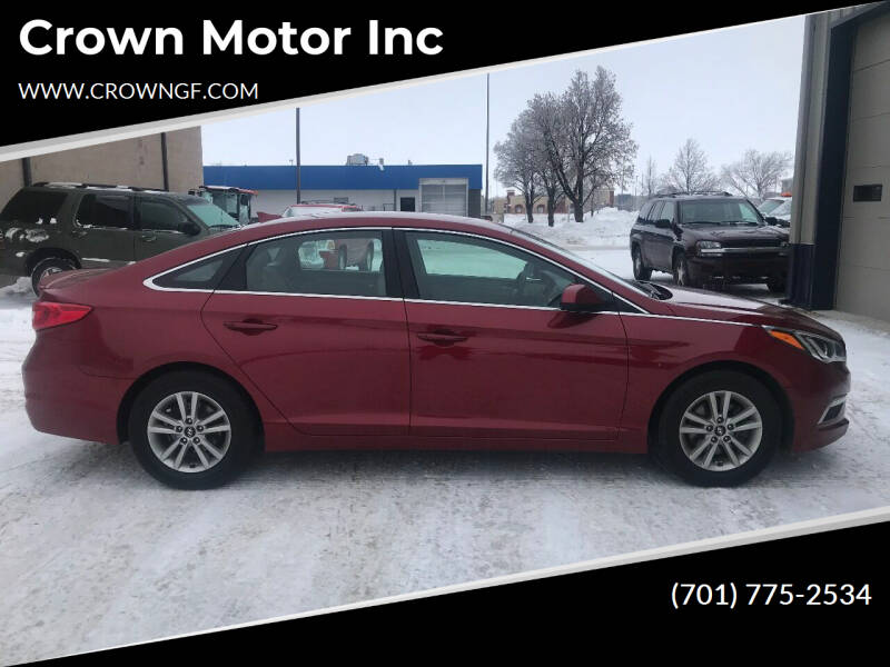  Hyundai Sonata for sale at Crown Motor Inc in Grand Forks ND